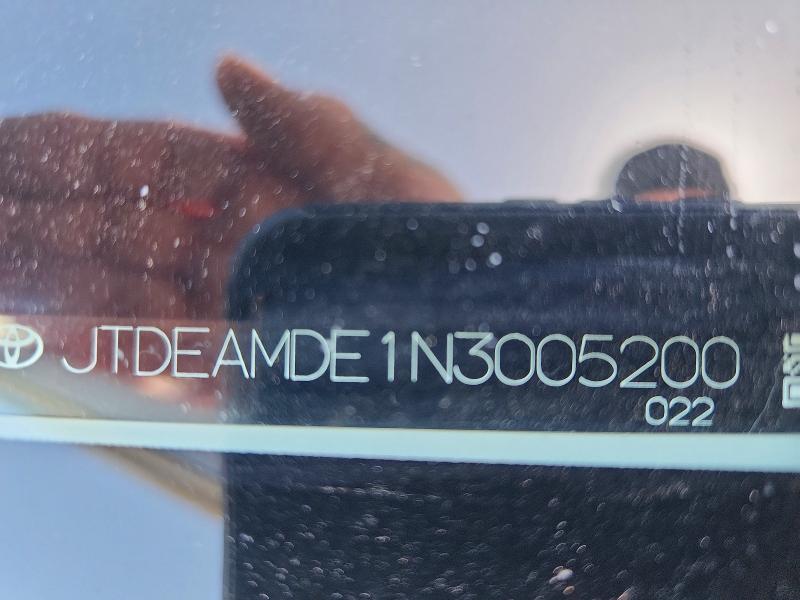 56362156 :رقم المزاد ، JTDEAMDE1N3005200 vin ، 2022 Toyota Corolla مزاد بيع