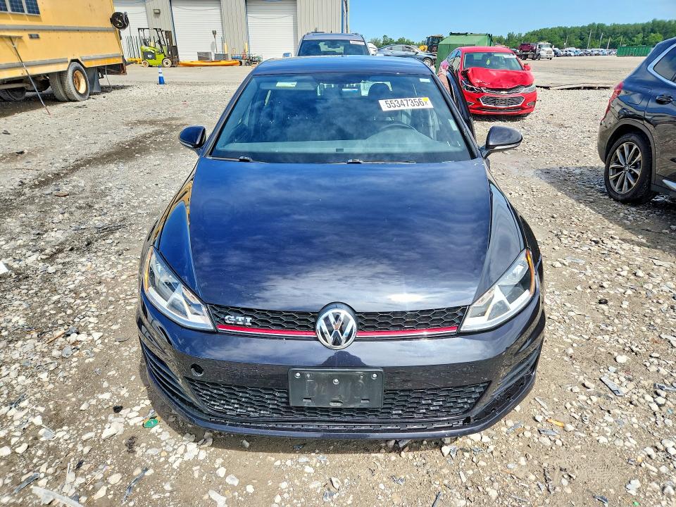 55347356 :رقم المزاد ، 3VW4T7AU4HM025590 vin ، 2017 Volkswagen Gti مزاد بيع