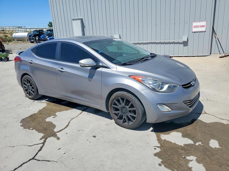 2012 Hyundai Elantra მანქანა იყიდება აუქციონზე, vin: KMHDH4AE9CU223125, აუქციონის ნომერი: 58558476