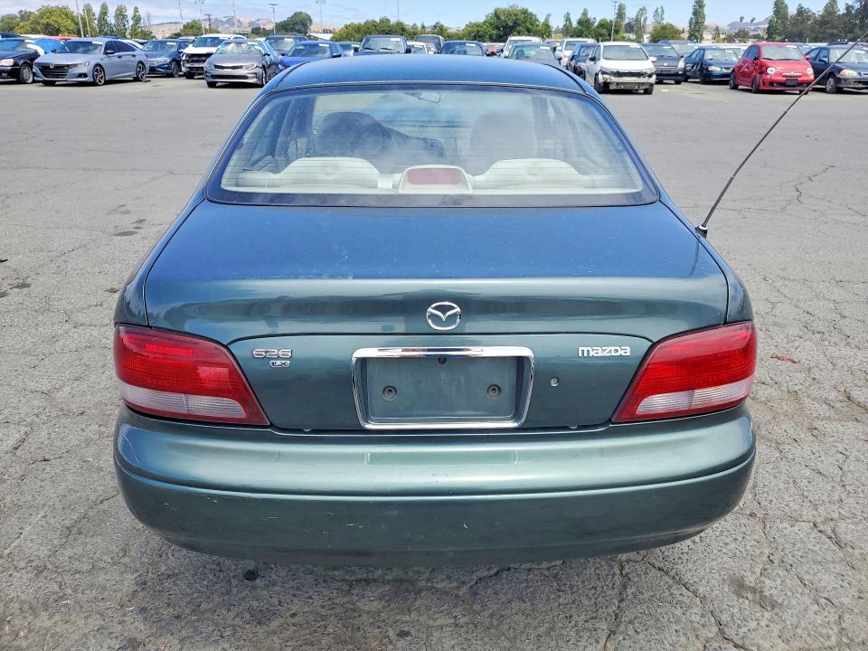 1999 Mazda 626 მანქანა იყიდება აუქციონზე, vin: 1YVGF22C3X5853466, აუქციონის ნომერი: 58300306