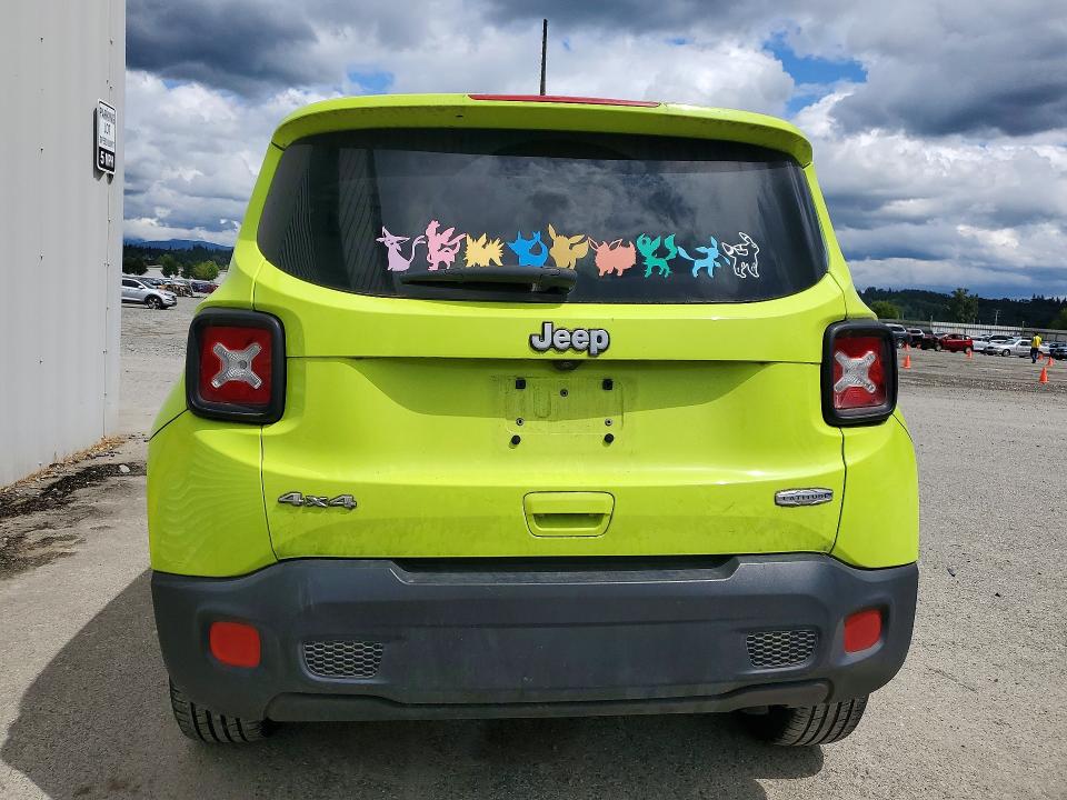 54778706 :رقم المزاد ، ZACCJBBB6JPH86547 vin ، 2018 Jeep Renegade مزاد بيع