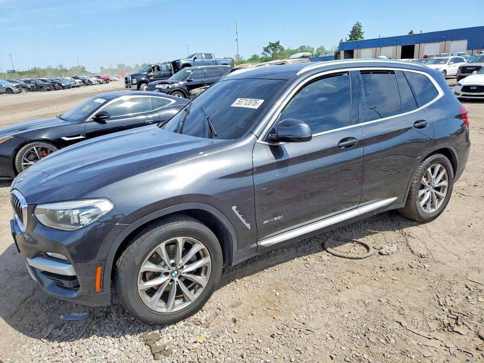 Продаж на аукціоні авто 2018 Bmw X3, vin: 5UXTR9C50JLC79112, номер лоту: 55712076