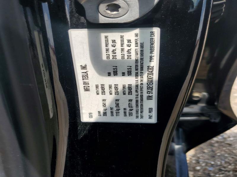 Aukcja sprzedaży 2019 Tesla Model 3, vin: 5YJ3E1EAXKF304382, numer aukcji: 57483166