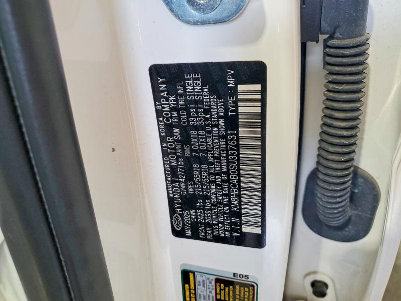 Aukcja sprzedaży 2025 Hyundai Kona, vin: KM8HBCAB0SU337631, numer aukcji: 57242536