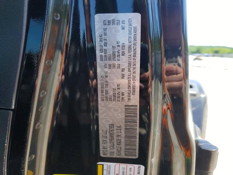 2021 Jeep Wrangler Unlimited მანქანა იყიდება აუქციონზე, vin: 1C4JJXP66MW767956, აუქციონის ნომერი: 55070486