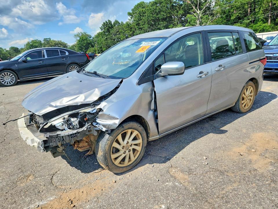 2012 Mazda 5 მანქანა იყიდება აუქციონზე, vin: JM1CW2BL6C0131579, აუქციონის ნომერი: 57352286
