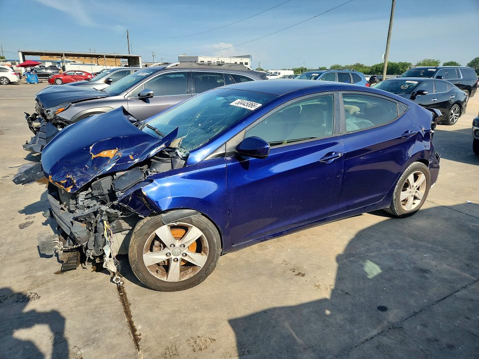 58445866 :رقم المزاد ، 5NPDH4AEXDH320513 vin ، 2013 Hyundai Elantra مزاد بيع