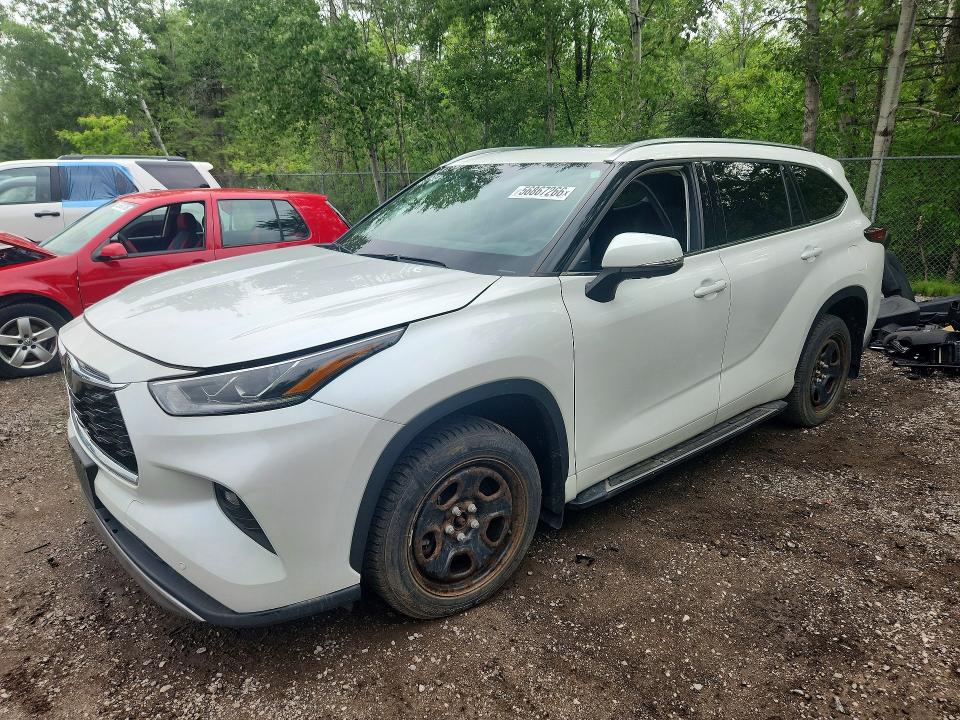 Продаж на аукціоні авто 2022 Toyota Highlander, vin: 5TDFZRBHXNS165341, номер лоту: 56867266