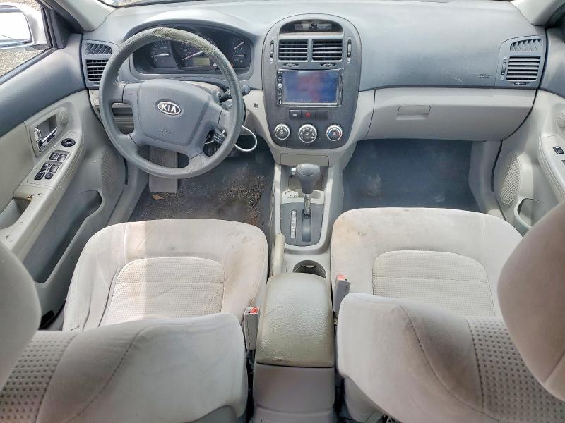 55951666 :رقم المزاد ، KNAFE121185521151 vin ، 2008 Kia Spectra مزاد بيع
