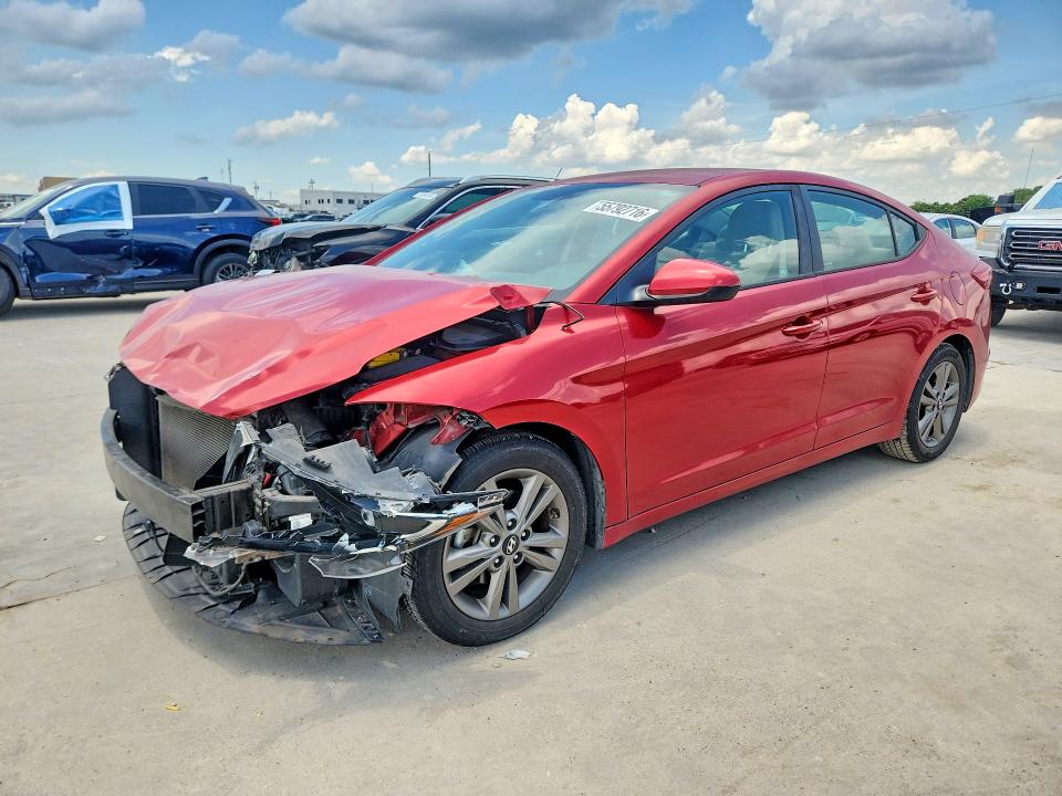 2018 Hyundai Elantra მანქანა იყიდება აუქციონზე, vin: 5NPD84LF6JH396408, აუქციონის ნომერი: 55792716