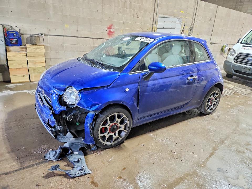 Aukcja sprzedaży 2014 Fiat 500, vin: 3C3CFFBR2ET205618, numer aukcji: 55969986