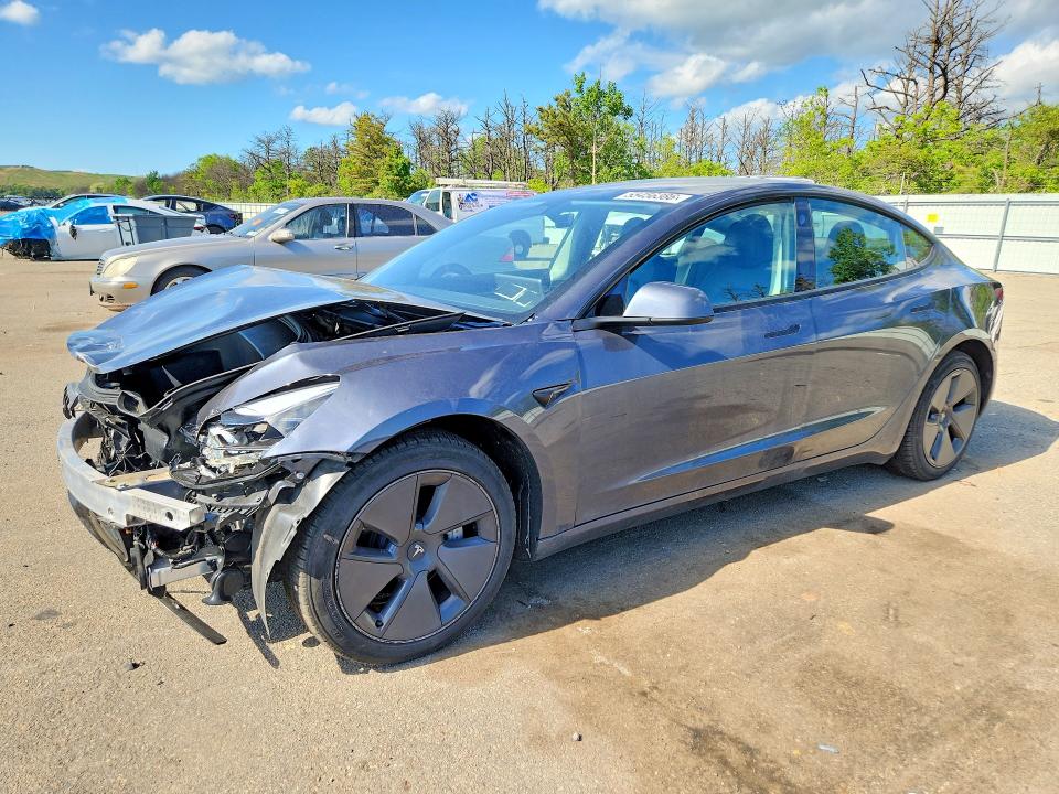 Продажа на аукционе авто 2023 Tesla Model 3, vin: 5YJ3E1EA6PF639419, номер лота: 55456386