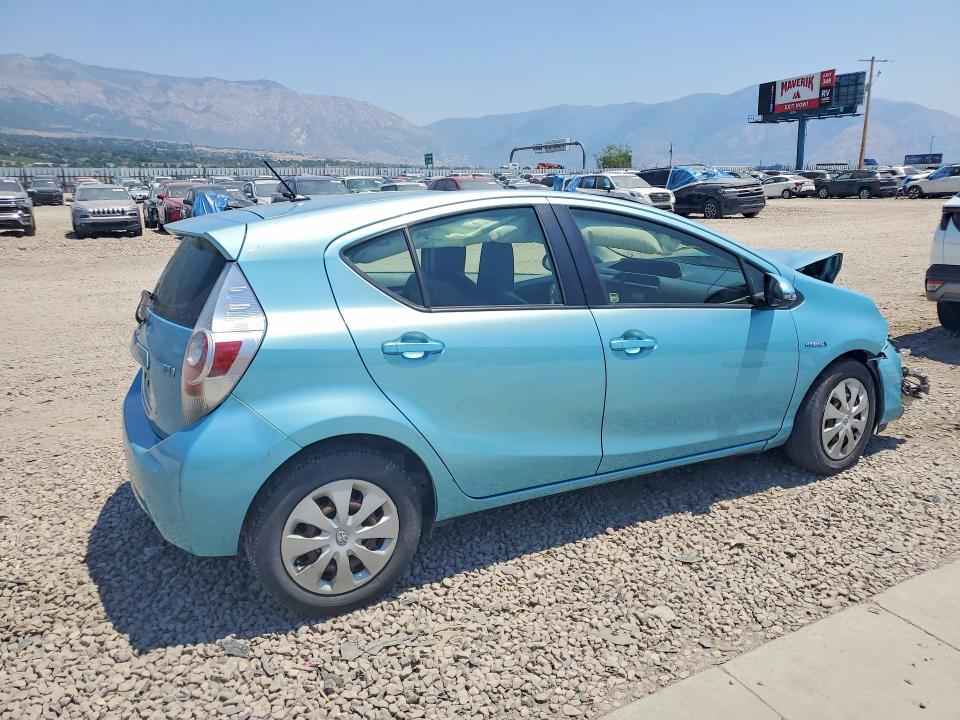 2013 Toyota Prius C მანქანა იყიდება აუქციონზე, vin: JTDKDTB30D1053965, აუქციონის ნომერი: 58701366