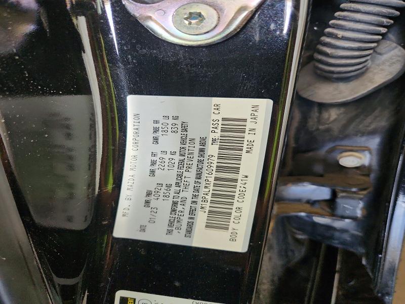 58014846 :رقم المزاد ، JM1BPALMXP1609979 vin ، 2023 Mazda 3 مزاد بيع