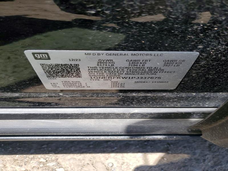 Продажа на аукционе авто 2023 Chevrolet Traverse, vin: 1GNERFKW1PJ337675, номер лота: 57521326