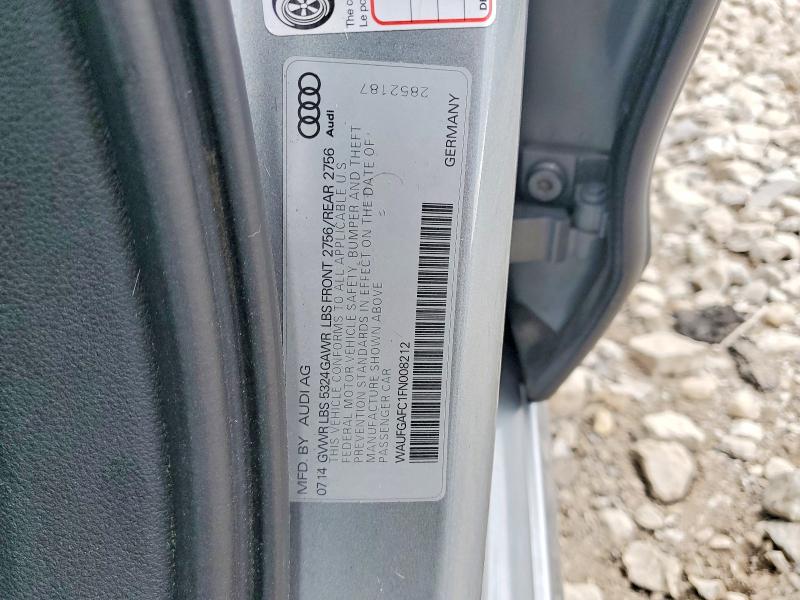 58582666 :رقم المزاد ، WAUFGAFC1FN008212 vin ، 2015 Audi A6 مزاد بيع