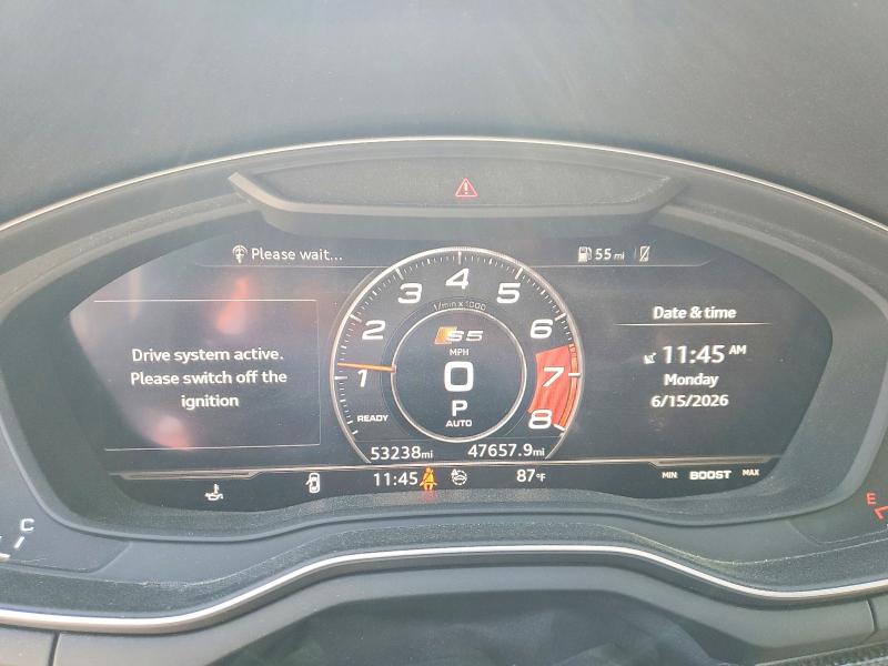 Продажа на аукционе авто 2018 Audi S5, vin: WAU24GF51JN005170, номер лота: 57225276