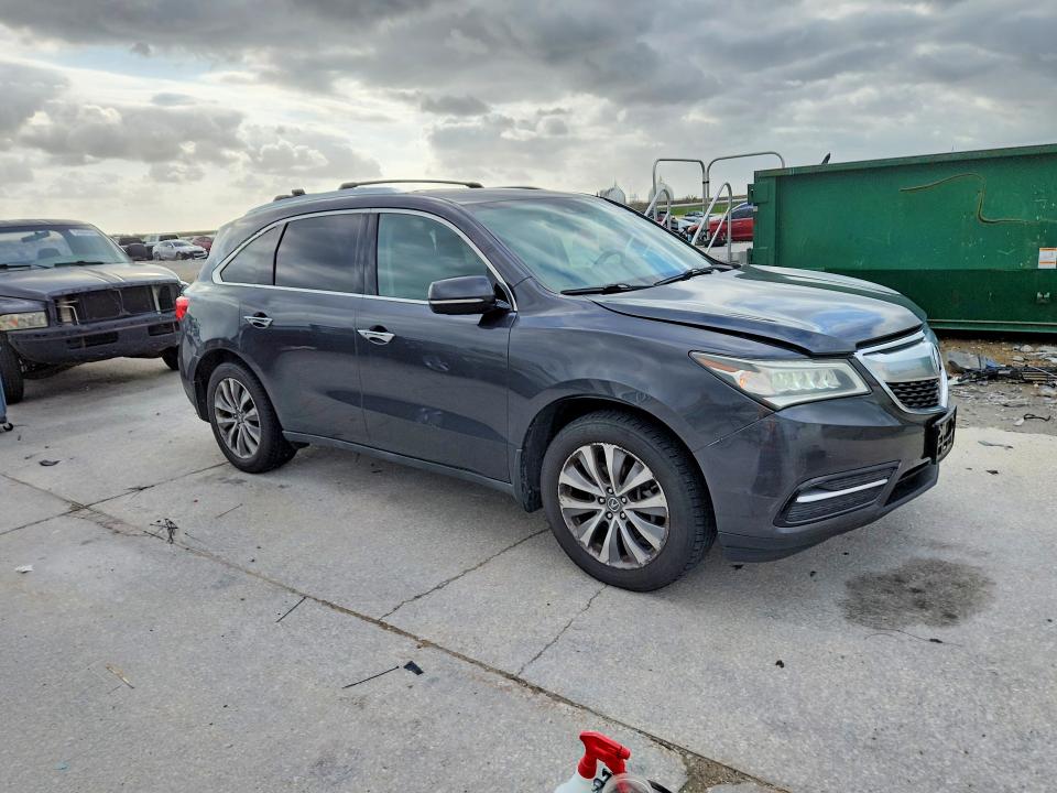 55843756 :رقم المزاد ، 5FRYD4H46FB020381 vin ، 2015 Acura Mdx مزاد بيع