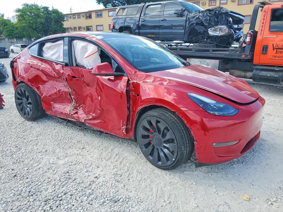 2023 Tesla Model Y მანქანა იყიდება აუქციონზე, vin: 7SAYGDEF6PF585930, აუქციონის ნომერი: 57939426