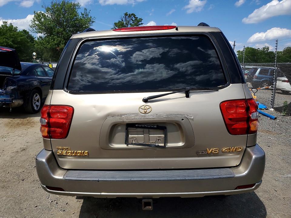 2002 Toyota Sequoia მანქანა იყიდება აუქციონზე, vin: 5TDBT44A82S071439, აუქციონის ნომერი: 57148076