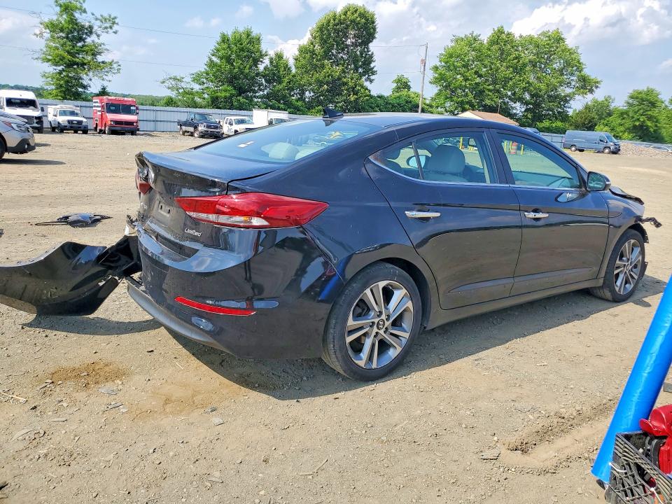 56547036 :رقم المزاد ، KMHD84LF9HU298193 vin ، 2017 Hyundai Elantra مزاد بيع