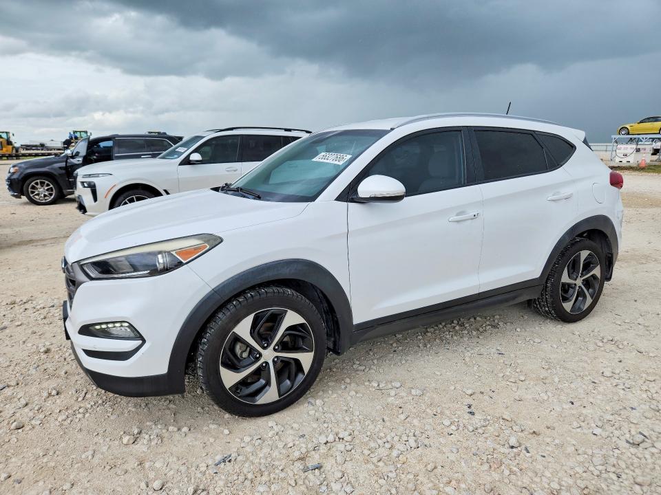 2016 Hyundai Tucson მანქანა იყიდება აუქციონზე, vin: KM8J33A20GU069010, აუქციონის ნომერი: 56327686