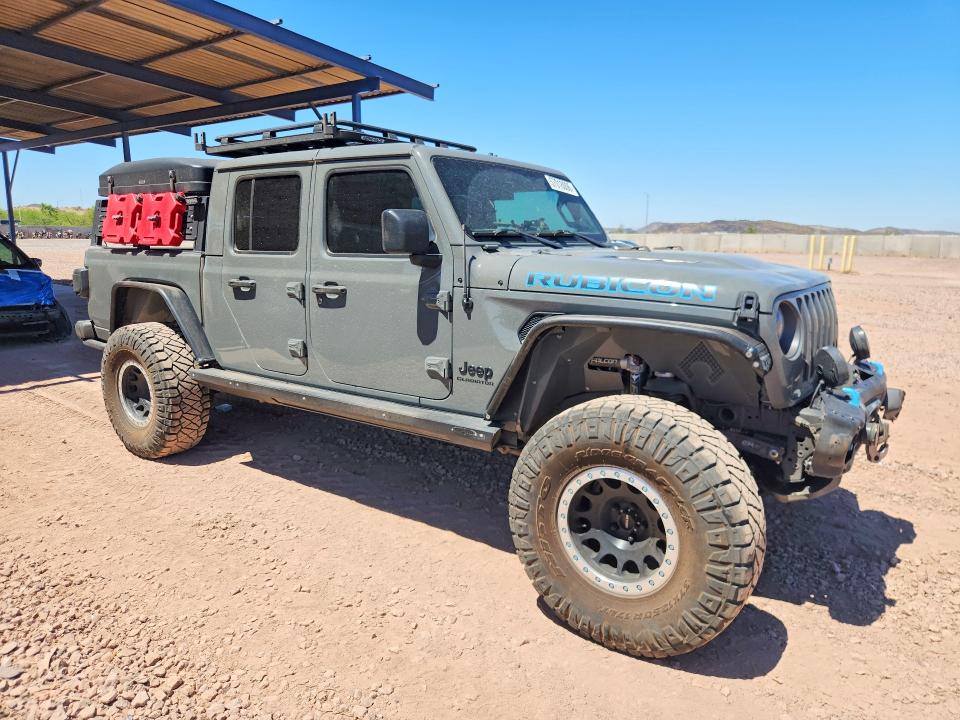 57018006 :رقم المزاد ، 1C6JJTBG4ML554926 vin ، 2021 Jeep Gladiator مزاد بيع