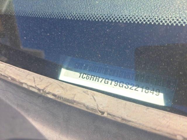 Продаж на аукціоні авто 2016 Ram 1500, vin: 1C6RR7GT9GS221849, номер лоту: 58524906