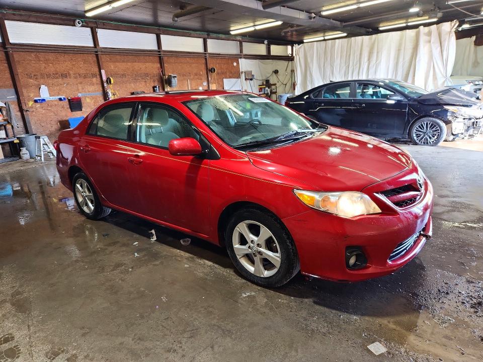 55616356 :رقم المزاد ، 2T1BU4EE3BC593127 vin ، 2011 Toyota Corolla مزاد بيع