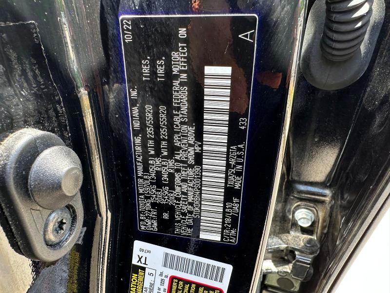Продаж на аукціоні авто 2023 Toyota Highlander, vin: 5TDKDRBH4PS001390, номер лоту: 52716876