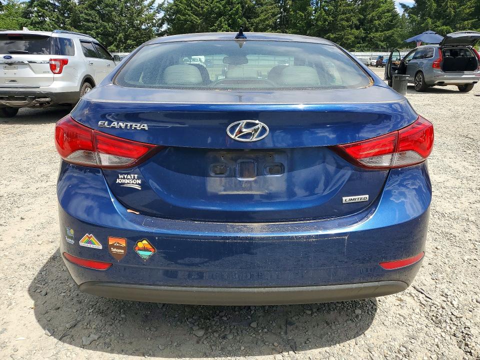 Продажа на аукционе авто 2016 Hyundai Elantra, vin: 5NPDH4AE3GH723480, номер лота: 56343656