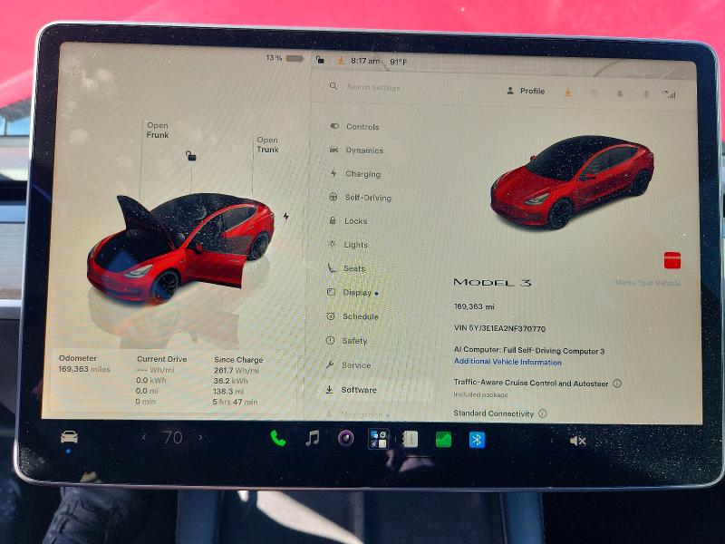 2022 Tesla Model 3 მანქანა იყიდება აუქციონზე, vin: 5YJ3E1EA2NF370770, აუქციონის ნომერი: 57024366