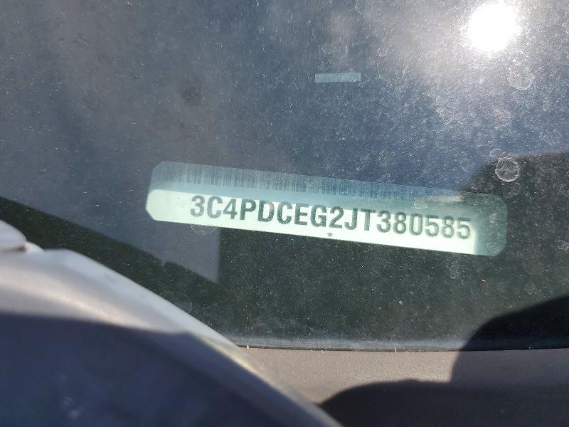 Aukcja sprzedaży 2018 Dodge Journey, vin: 3C4PDCEG2JT380585, numer aukcji: 57677506