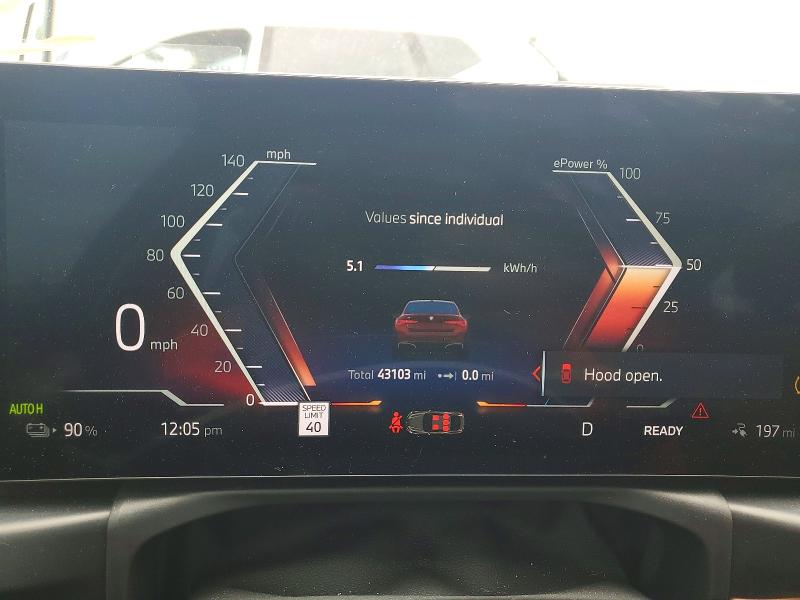 Aukcja sprzedaży 2025 Bmw I4, vin: WBY23HD0XSFT99569, numer aukcji: 54800656