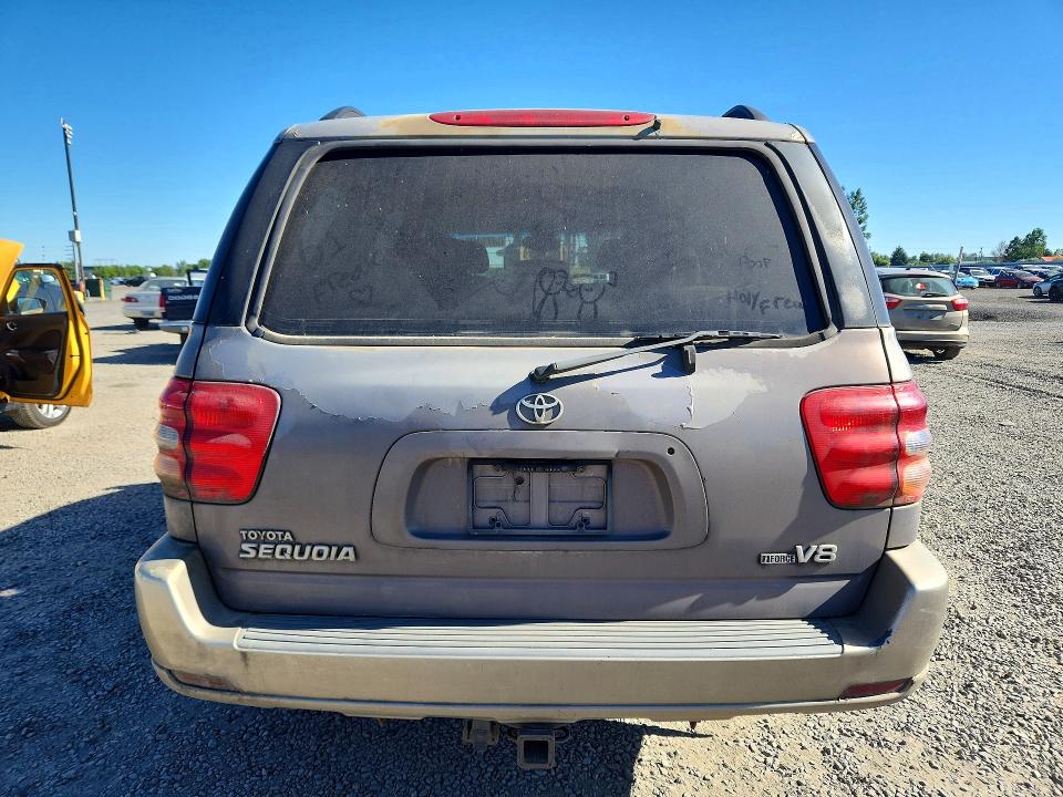2001 Toyota Sequoia მანქანა იყიდება აუქციონზე, vin: 5TDZT34AX1S054942, აუქციონის ნომერი: 57713976