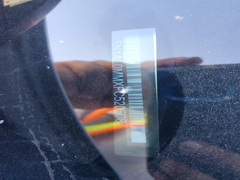 59323956 :رقم المزاد ، 5N1AL0MMXFC520508 vin ، 2015 Infiniti Qx60 مزاد بيع