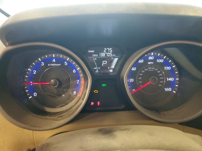 2013 Hyundai Elantra მანქანა იყიდება აუქციონზე, vin: KMHDH4AE9DU562159, აუქციონის ნომერი: 57884806