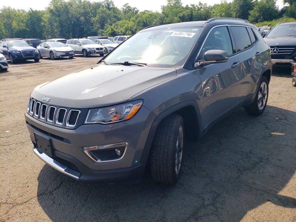 Auction sale of the 2021 Jeep Compass, vin: 3C4NJDCB4MT535588, lot number: 58893756