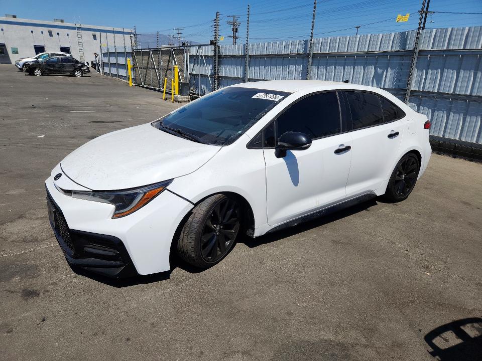 Продажа на аукционе авто 2021 Toyota Corolla, vin: 5YFS4MCE0MP070380, номер лота: 57267496