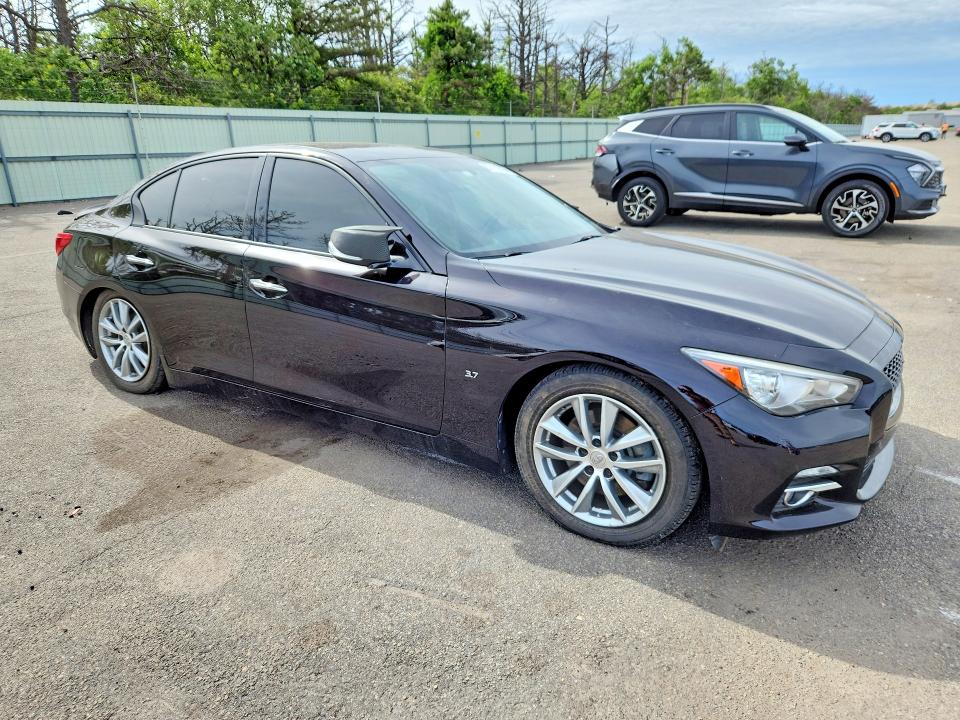 57110536 :رقم المزاد ، JN1BV7AR9EM701607 vin ، 2014 Infiniti Q50 مزاد بيع