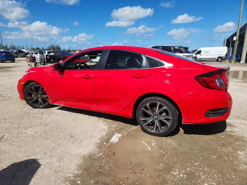 Продаж на аукціоні авто 2021 Honda Civic, vin: 2HGFC2F84MH524376, номер лоту: 56371676