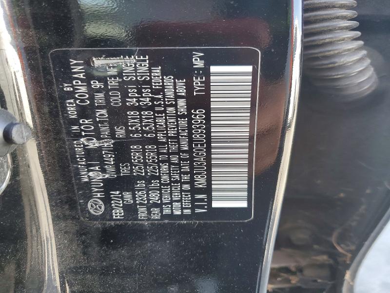 Aukcja sprzedaży 2014 Hyundai Tucson, vin: KM8JU3AG0EU893966, numer aukcji: 56489946