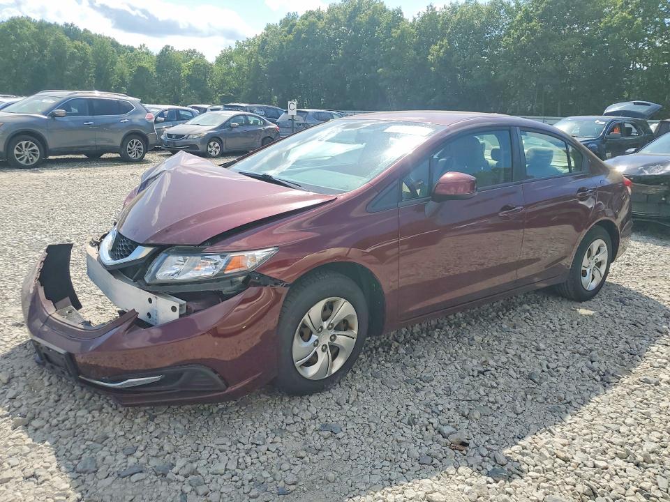 2013 Honda Civic მანქანა იყიდება აუქციონზე, vin: 2HGFB2F54DH535953, აუქციონის ნომერი: 57401176