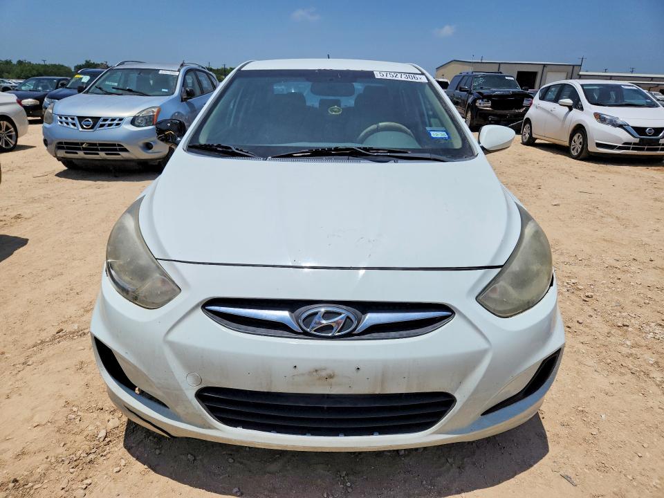 57527306 :رقم المزاد ، KMHCT4AEXCU161275 vin ، 2012 Hyundai Accent مزاد بيع