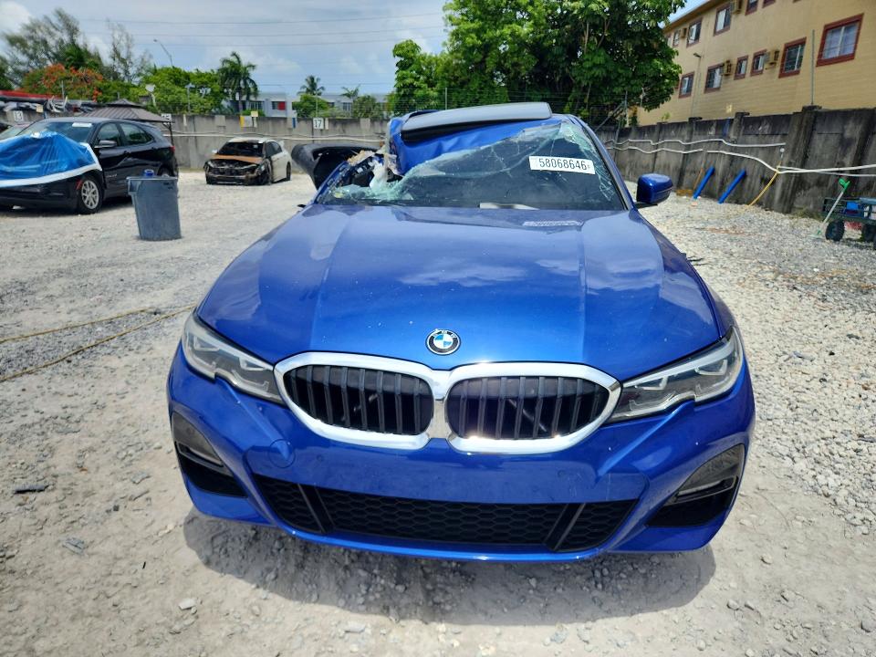 2021 Bmw 330e მანქანა იყიდება აუქციონზე, vin: 3MW5P7J01M8B77738, აუქციონის ნომერი: 58068646