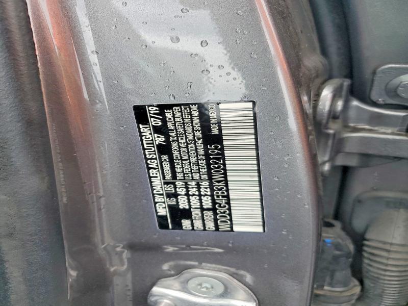 Aukcja sprzedaży 2019 Mercedes-benz A, vin: WDD3G4FB3KW032195, numer aukcji: 57743786