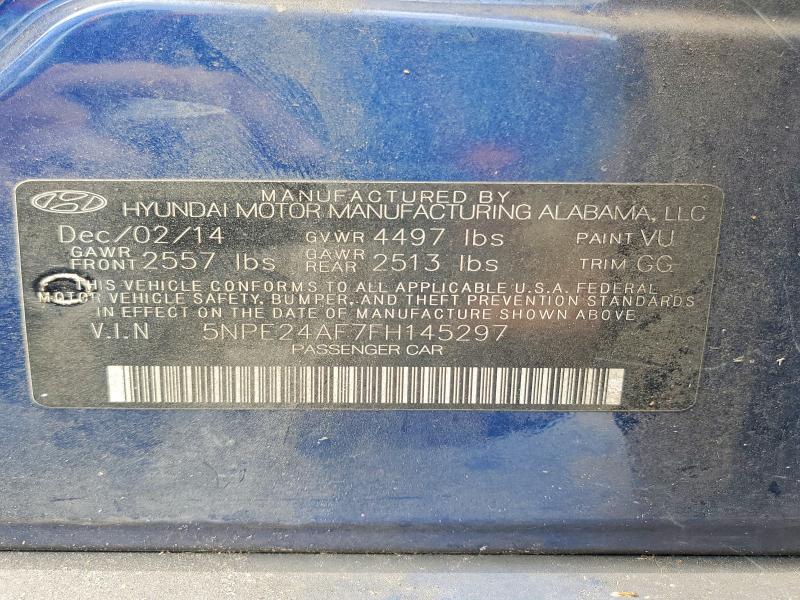 Aukcja sprzedaży 2015 Hyundai Sonata, vin: 5NPE24AF7FH145297, numer aukcji: 55747746