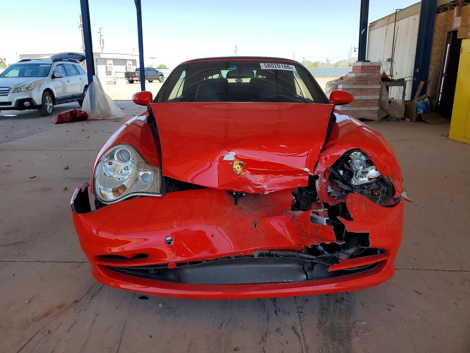 2002 Porsche 911 მანქანა იყიდება აუქციონზე, vin: WP0CA29952S654586, აუქციონის ნომერი: 58020186