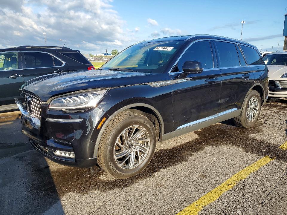 57704446 :رقم المزاد ، 5LM5J6XC5MGL06316 vin ، 2021 Lincoln Aviator مزاد بيع