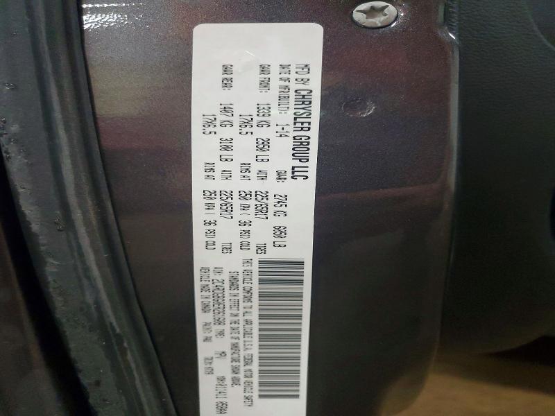 Продаж на аукціоні авто 2014 Dodge Grand Caravan, vin: 2C4RDGBG0ER261608, номер лоту: 58069866